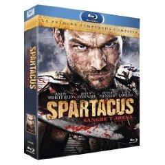 Spartacus: Blood and Sand - Die komplette erste Staffel (3 Discs, Uncut) [EU Import mit dt. Ton] [FSK 18] [Blu-ray] 