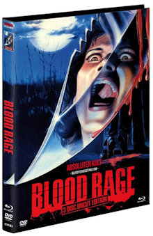 Blood Rage (Limited Mediabook, Blu-ray+2 DVDs, Cover A) (1987) [FSK 18] [Blu-ray] 