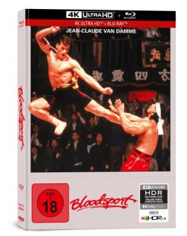 Bloodsport - Eine wahre Geschichte (Limited Mediabook Edition, 4K Ultra HD+Blu-ray, Cover B) (1988) [FSK 18] [4K Ultra HD] 