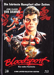 Bloodsport - Eine wahre Geschichte (Limited Mediabook Edition, Blu-ray+DVD, Cover A) (1988) [FSK 18] [Blu-ray] 