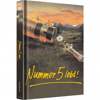 Nummer 5 lebt (Limited Mediabook, Blu-ray+DVD, Cover B) (1986) [Blu-ray] 