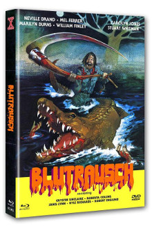 Eaten Alive - Blutrausch (Limited Mediabook, Blu-ray+DVD, Cover B) (1977) [FSK 18] [Blu-ray] 