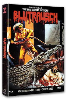 Eaten Alive - Blutrausch (Limited Mediabook, Blu-ray+DVD, Cover A) (1977) [FSK 18] [Blu-ray] 