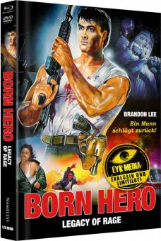 Born Hero (Limited Mediabook, Blu-ray+DVD, Cover B) (1986) [FSK 18] [Blu-ray] 