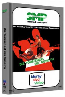 Die Todesengel des Kung Fu (Limited Mediabook, Blu-ray+DVD, Cover C) (1977) [FSK 18] [Blu-ray] 
