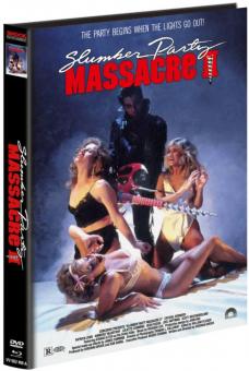 The Slumber Party Massacre 2 (Limited Mediabook, Blu-ray+DVD, Cover A) (1987) [FSK 18] [Blu-ray] 