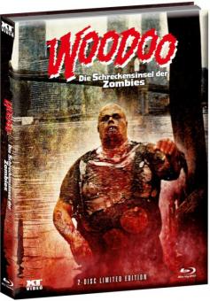 Woodoo - Die Schreckensinsel der Zombies (Limited Wattiertes Mediabook, Blu-ray+DVD, Cover C) (1979) [FSK 18] [Blu-ray] 
