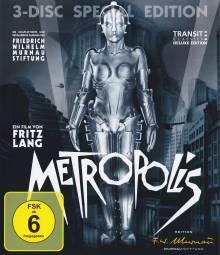 Metropolis (3 Discs, Special Edition) (1927) [Blu-ray] 