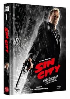 Sin City (Limited Mediabook, 2 Discs, Cover F) (2005) [FSK 18] [Blu-ray] 