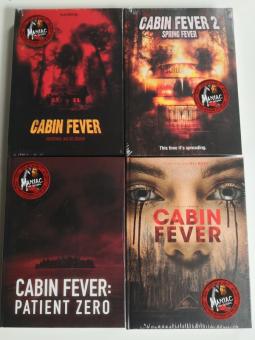 Cabin Fever 1-4 (4 Mediabooks, Blu-ray+DVD, Cover A) [FSK 18] [Blu-ray] 