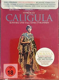 Caligula (3 Disc Limited Mediabook, Uncut) (1979) [FSK 18] [Blu-ray] 