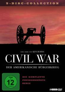 Civil War - Der amerikanische Bürgerkrieg (5 DVDs) (1990) [Gebraucht - Zustand (Sehr Gut)] 