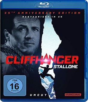 Cliffhanger - Hang On (Uncut, 25th Anniversary Edition) (1993) [Blu-ray] 