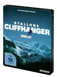 Cliffhanger - Hang On (Steelbook, Uncut) (1993) [Blu-ray] 