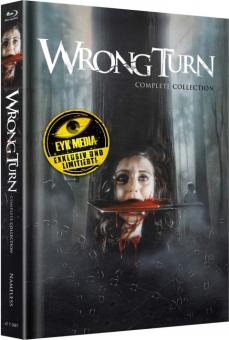 Wrong Turn 1-6 (Complete Collection, Limited Wattiertes Mediabook, Cover A) [FSK 18] [Blu-ray] 