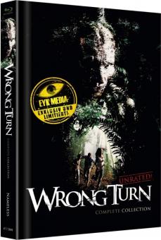 Wrong Turn 1-6 (Complete Collection, Limited Wattiertes Mediabook, Cover C) [FSK 18] [Blu-ray] 