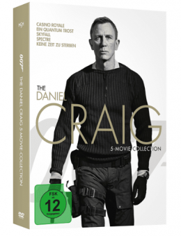 The Daniel Craig 5-Movie-Collection (James Bond) (5 DVDs) 