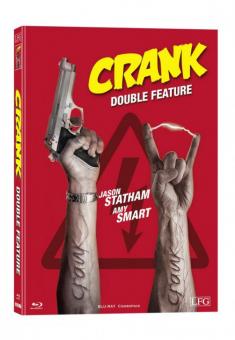 Crank 1+2 (Double Feature, Limited Mediabook, 2 Discs, Cover A) [FSK 18] [Blu-ray] 