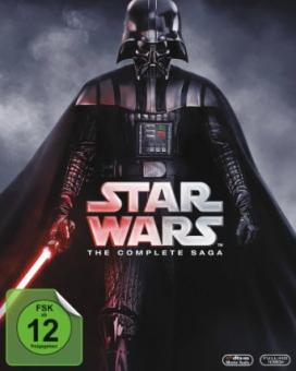 Star Wars: The Complete Saga I-VI (9 Discs) [Blu-ray] 