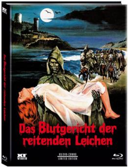 Blutgericht der reitenden Leichen (Limited Mediabook, Blu-ray+DVD, Cover A) (1975) [FSK 18] [Blu-ray] 