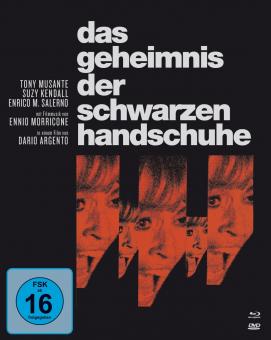 Das Geheimnis der schwarzen Handschuhe (3 Disc Limited Mediabook, Blu-ray+2 DVDs) (1970) [Blu-ray] [Gebraucht - Zustand (Sehr Gut)] 