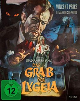 Das Grab der Lygeia (Limited Mediabook, Blu-ray+DVD, Cover B) (1964) [Blu-ray] 