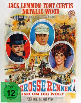 Das große Rennen rund um die Welt (Limited Mediabook, Blu-ray+DVD, Cover B) (1965) [Blu-ray] 
