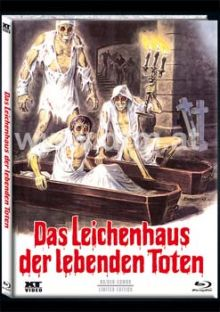 Das Leichenhaus der lebenden Toten (Blu-ray+DVD, Mediabook, Cover B) (1974) [FSK 18] [Blu-ray] 