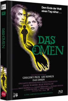 Das Omen (Limited Mediabook, Blu-ray+DVD, Cover A) (1976) [Blu-ray] Nr. 100! 