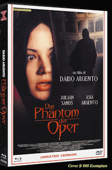 Das Phantom der Oper (Limited Mediabook, Blu-ray+DVD, Cover B) (1998) [FSK 18] [Blu-ray] 