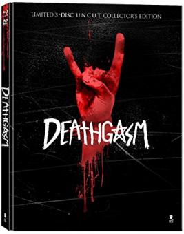 Deathgasm (3 Disc Limited Mediabook, Blu-ray+2 DVDs) (2016) [FSK 18] [Blu-ray] [Gebraucht - Zustand (Sehr Gut)] 