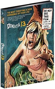 Dementia 13 (Limited Mediabook, Cover A) (1963) [FSK 18] [Blu-ray] 
