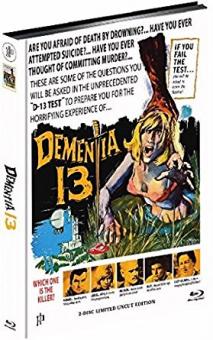 Dementia 13 (Limited Mediabook, Cover B) (1963) [FSK 18] [Blu-ray] 