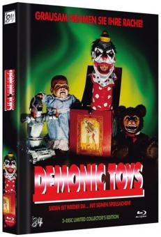 Demonic Toys (Limited Mediabook, Blu-ray+2 DVDs, Cover A) (1992) [FSK 18] [Blu-ray] 
