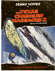 The Texas Chainsaw Massacre 2 (DVD+Blu-ray, Limitiertes Digipak, Alternativcover) (1986) [FSK 18] [Blu-ray] 