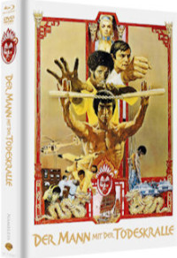 Bruce Lee - Der Mann mit der Todeskralle (Limited Mediabook, Blu-ray+DVD, Cover A) (1973) [FSK 18] [Blu-ray] 