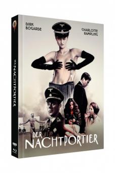 Der Nachtportier (3 Disc Limited Mediabook, 4K Ultra HD+Blu-ray+DVD, Cover C) (1974) [4K Ultra HD] 