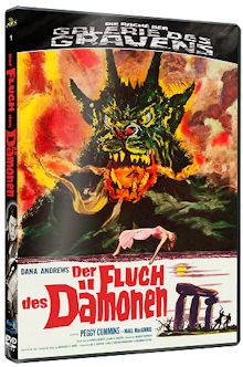 Der Fluch des Dämonen - Die Rache der Galerie des Grauens 1 (Blu-ray+DVD) (1957) [Blu-ray] 