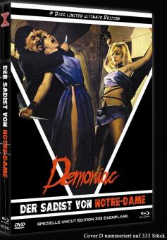 Exorcisme (Uncut 4-Disc Mediabook Edition, Limitiert auf 333 Stück, Blu-ray + DVD, Cover D) (1974) [FSK 18] [Blu-ray] 