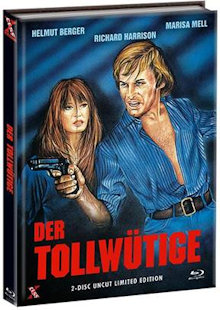 Der Tollwütige (Limited Mediabook, Blu-ray+DVD, Cover A) (1977) [FSK 18] [Blu-ray] 