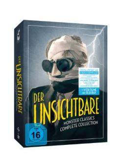 Der Unsichtbare - Monster Classics - Complete Collection (Limited Edition, 6 DVDs + 2 Blu-rays) [Blu-ray] 