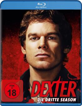 Dexter - Die dritte Season (4 Discs) [FSK 18] [Blu-ray] 