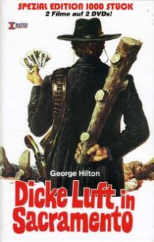 Dicke Luft in Sacramento (Große Hartbox, 2 DVDs, inkl. Bonusfilm Ein Halleluja für Django, Cover A) (1974) [FSK 18] [Gebraucht - Zustand (Sehr Gut)] 