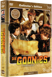 Die Goonies (Limited Mediabook, Blu-ray+DVD, Cover B) (1985) [Blu-ray] 
