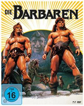 Die Barbaren (Limited Mediabook, Blu-ray+2 DVDs) (1987) [Blu-ray] [Gebraucht - Zustand (Sehr Gut)] 