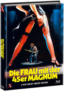 Die Frau mit der 45er Magnum (Limited Mediabook, Blu-ray+DVD, Cover A) (1981) [FSK 18] [Blu-ray] 