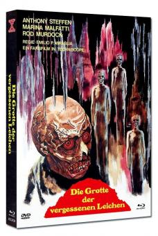 Die Grotte der vergessenen Leichen (Limited Mediabook, Blu-ray+DVD, Cover A) (1971) [FSK 18] [Blu-ray] 