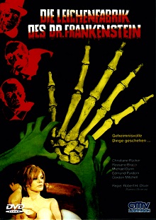 Die Leichenfabrik des Dr. Frankenstein (Kleine Hartbox, Cover A) (1973) 