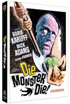 Das Grauen auf Schloss Witley - Die, Monster, Die! (Limited Mediabook, Blu-ray+DVD, Cover C) (1965) [Blu-ray] 