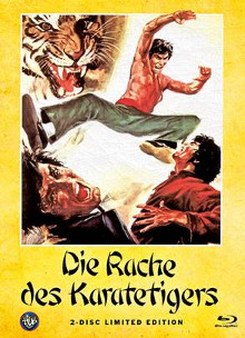 Die Rache des Karatetigers (Limited Mediabook, Blu-ray+DVD, Cover A) (1973) [FSK 18] [Blu-ray] 